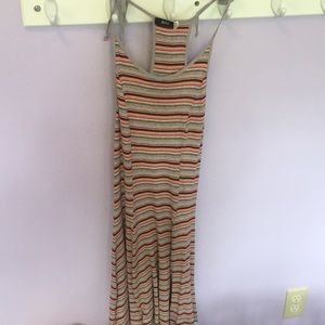 striped urban outfitters dress